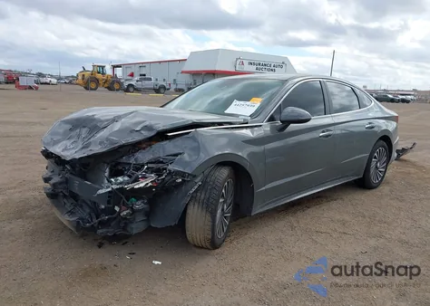 2022 Hyundai Sonata Hybrid Sel z USA, uszkodzony, nr VIN KMHL34JJ1NA051815